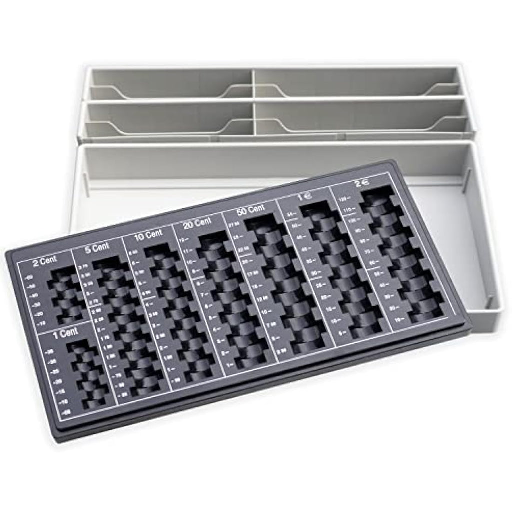 Euro Counting Board for Coins and Notes | Jolof Store Cash Organizer