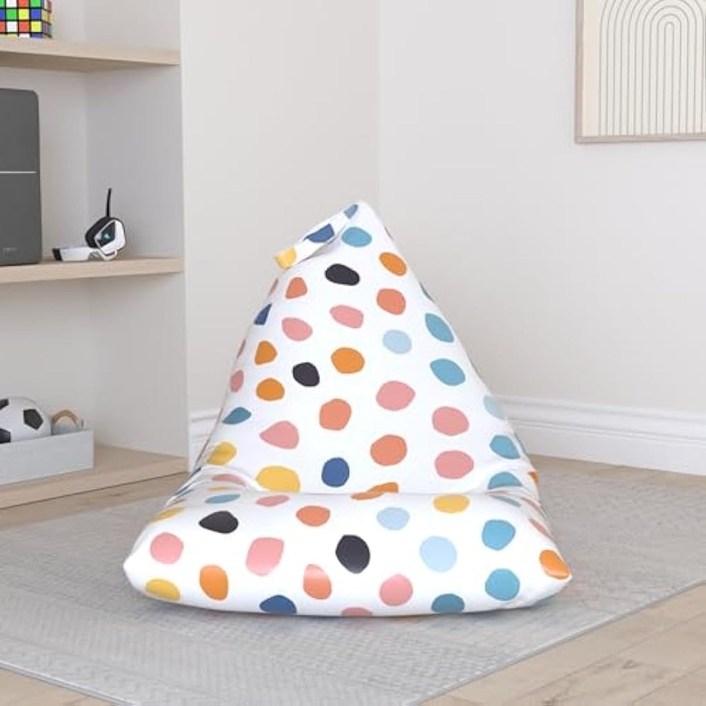 Nobildonna Stuffed Animal Storage Bean Bag | 250L Canvas Chair Cover