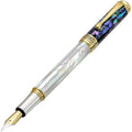 Xezo Maestro Fountain Pen - Mother of Pearl & Paua Shell, Medium Nib