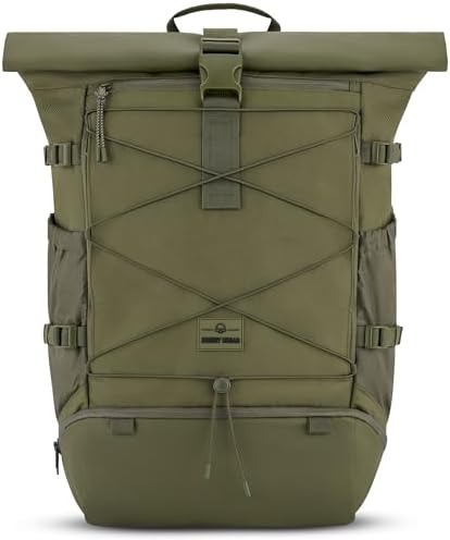 Johnny Urban Allen Large 40L Travel Backpack – Water-Repellent Bag