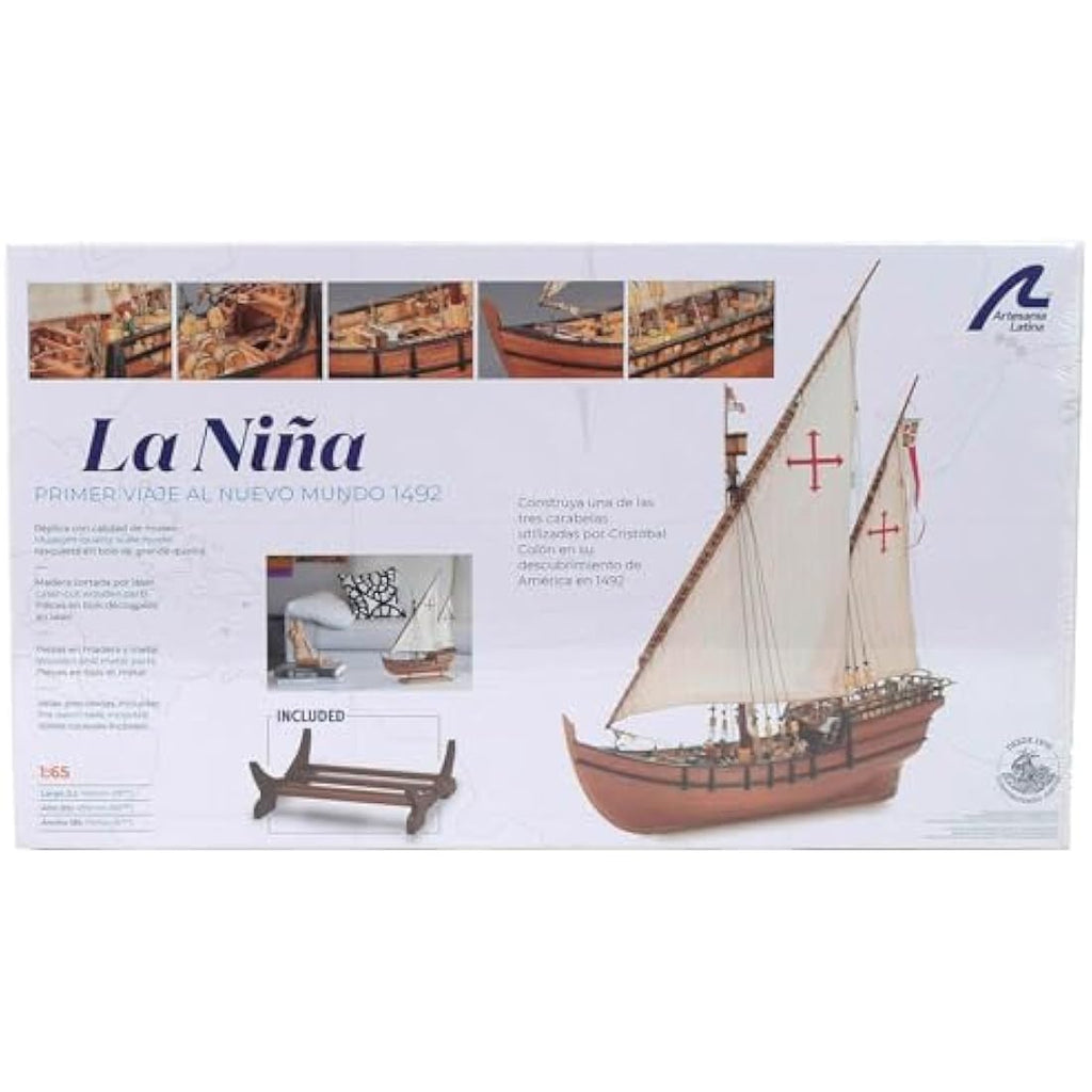 Artesania Latina La Niña Wooden Ship Model Kit - 1:65 Scale - 22410