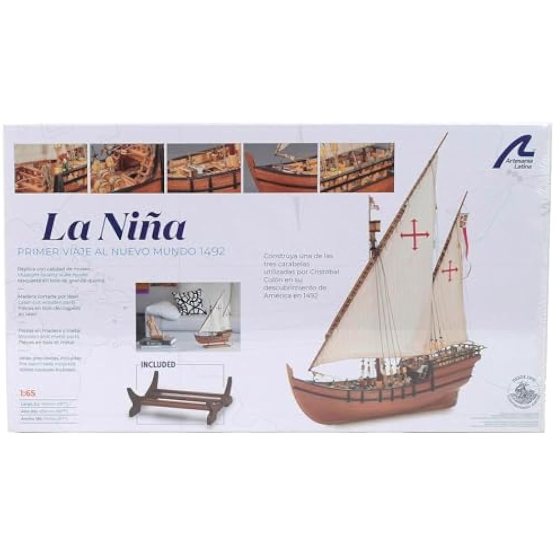 Artesania Latina La Niña Wooden Ship Model Kit - 1:65 Scale - 22410