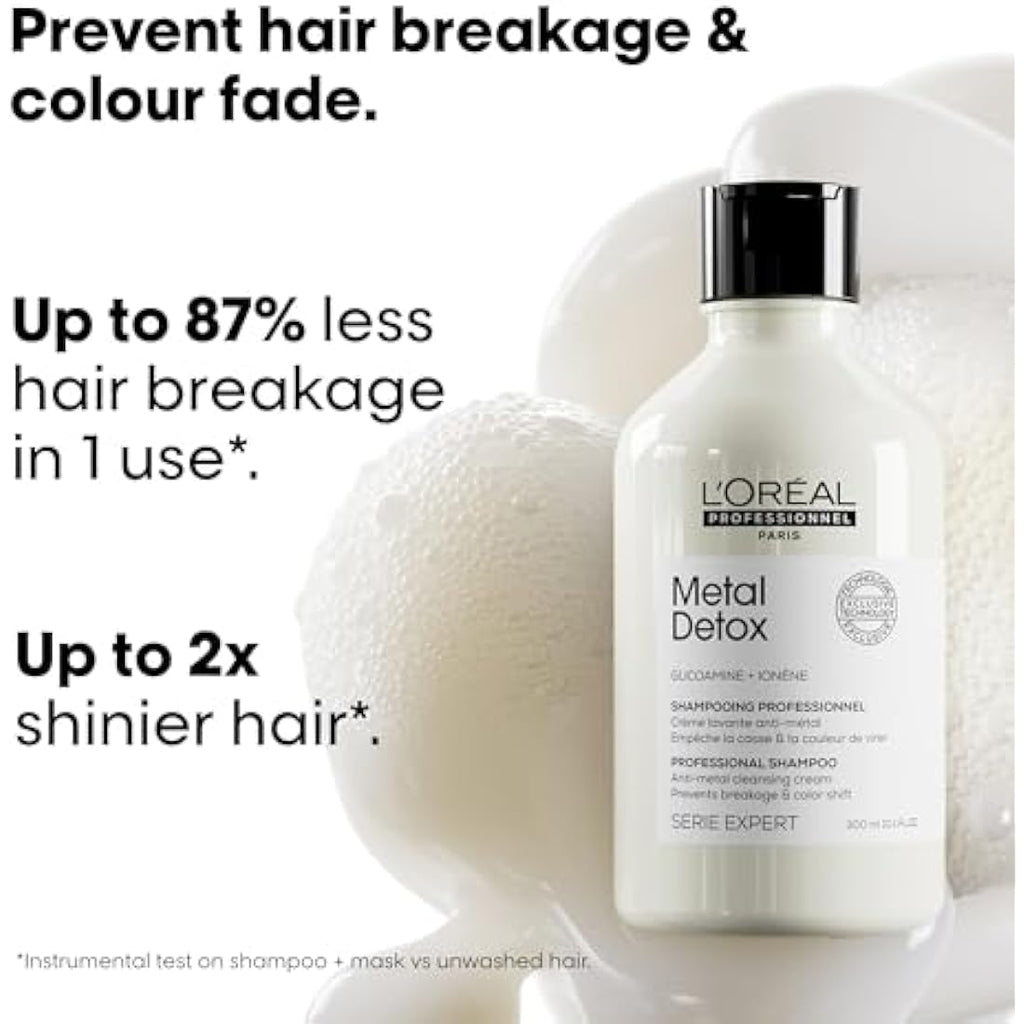 L'Oreal Professionnel Metal Detox Shampoo 300ml & Mask 250ml Duo