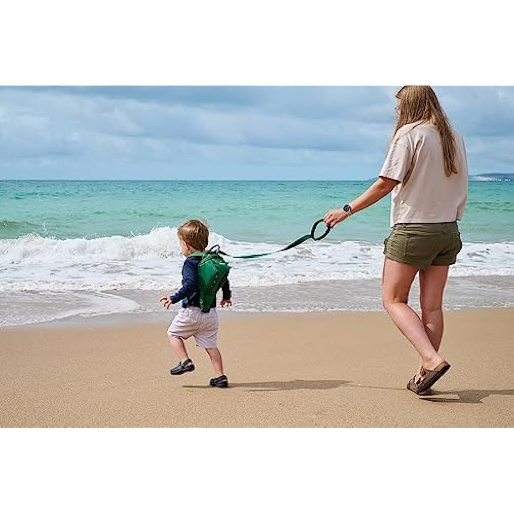 LittleLife Crocodile Toddler Backpack with Safety Rein Harness