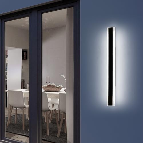 Mikeru 120cm Outdoor LED Wall Light | 6000K IP65 Waterproof Garden Lamp