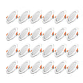 Tofisr LED Recessed Ceiling Light – 5W Ultra Slim Metal Downlight, 2700K