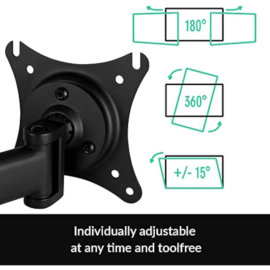 ARCTIC Z2 Pro Gen 3 Dual Monitor Arm | 35" Ultrawide Stand with USB Hub
