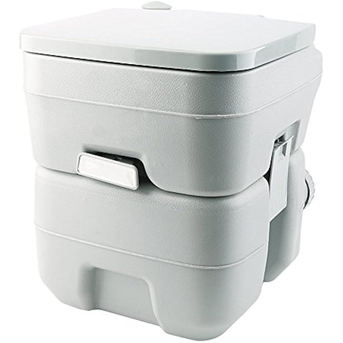 Krispich Portable Camping Toilet | 20L Waste Container with Flush