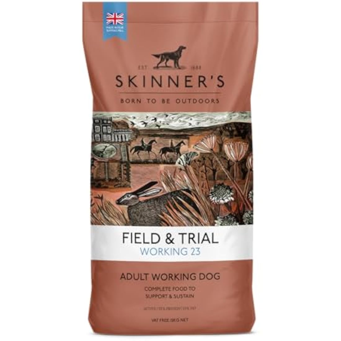 Skinner's Field & Trial Adult Working Dry Dog Food - 15kg Bag