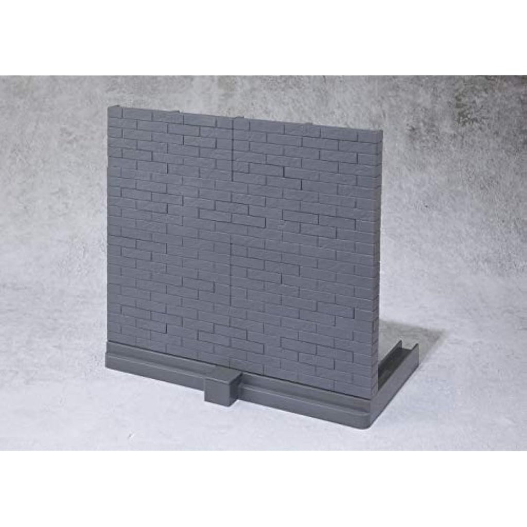 Bandai Tamashii Option Brick Wall Grey Version Model Kit Display Base