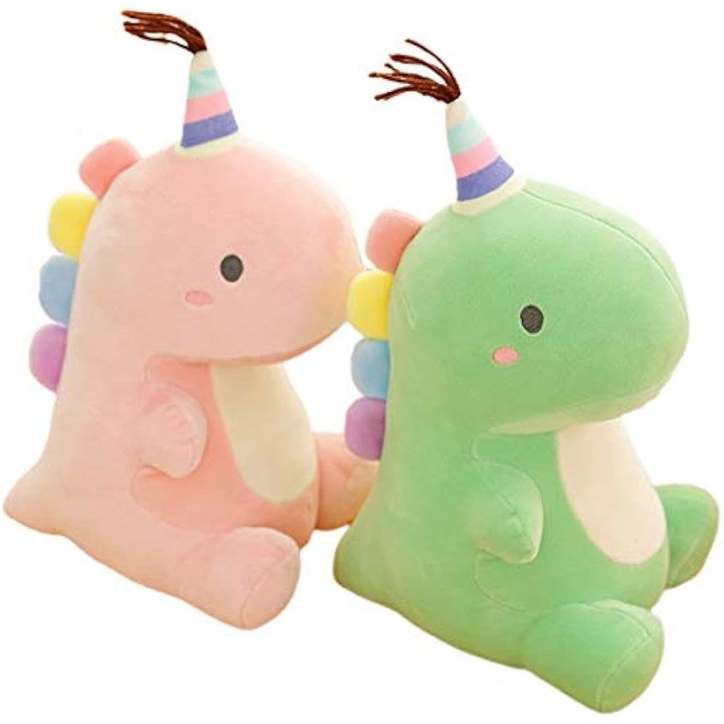 Cartoon Dinosaur Plush Toy – Soft Stuffed Animal Pillow, Green