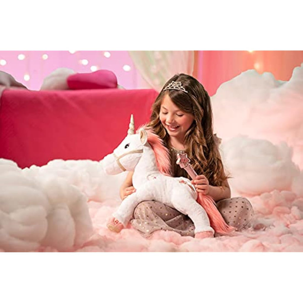 Gipsy Lica Bella Light-Up Musical Plush Unicorn - White Cuddly Toy