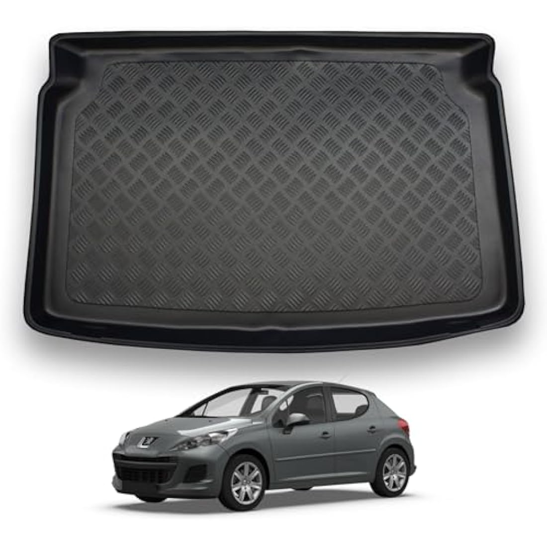 Boot Liner for Peugeot 207 2006-2012 | Waterproof PE Tray