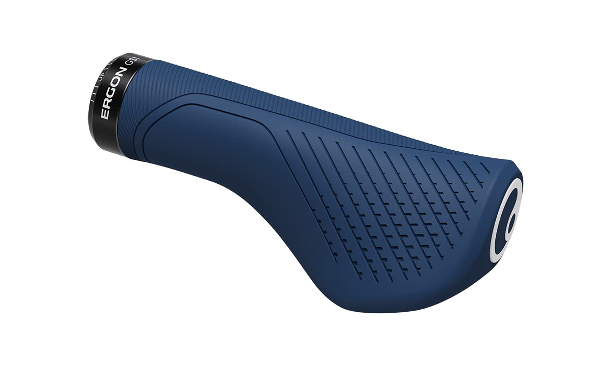 Ergon GS1-L Evo Ergonomic Bicycle Grips - Midnight Blue, Large