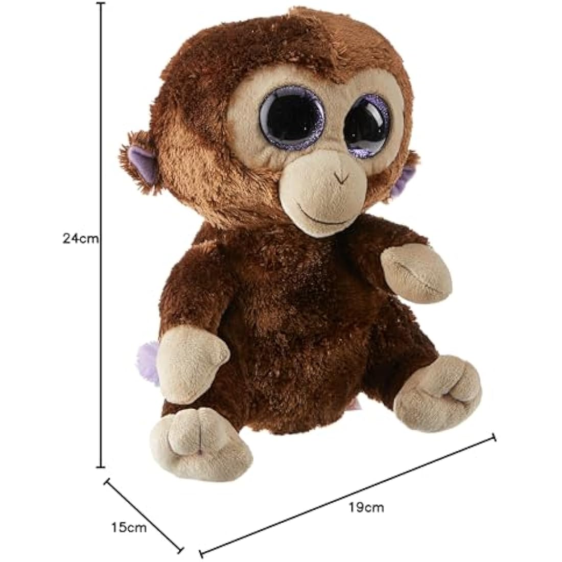 Ty Coconut Boo Dog Collectible Plush Toy - Retro Stuffed Animal