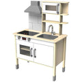 Eichhorn Wooden Play Kitchen – Kids Pretend Play Set for Ages 3+