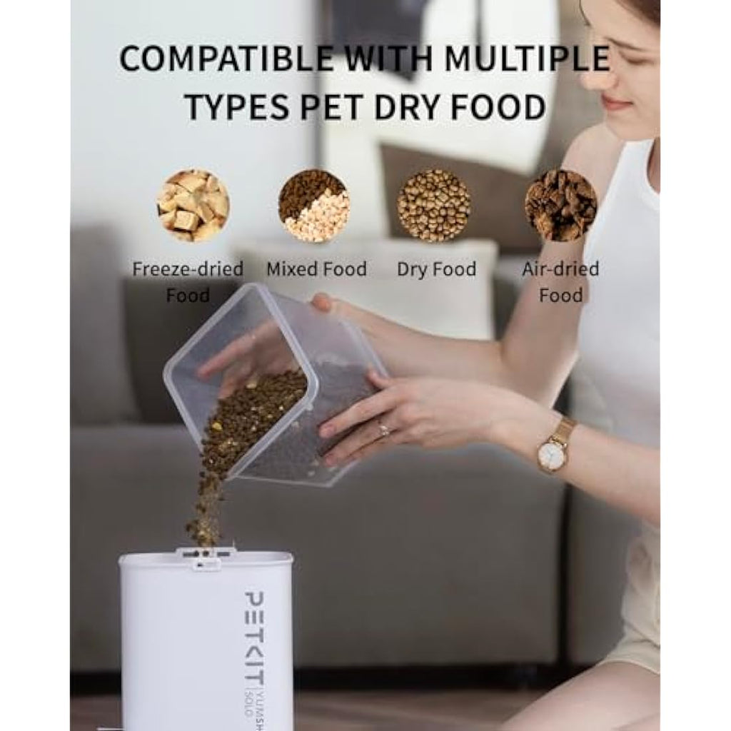 PETKIT Automatic Cat Feeder | 3L Smart WiFi App Control & Stainless Steel