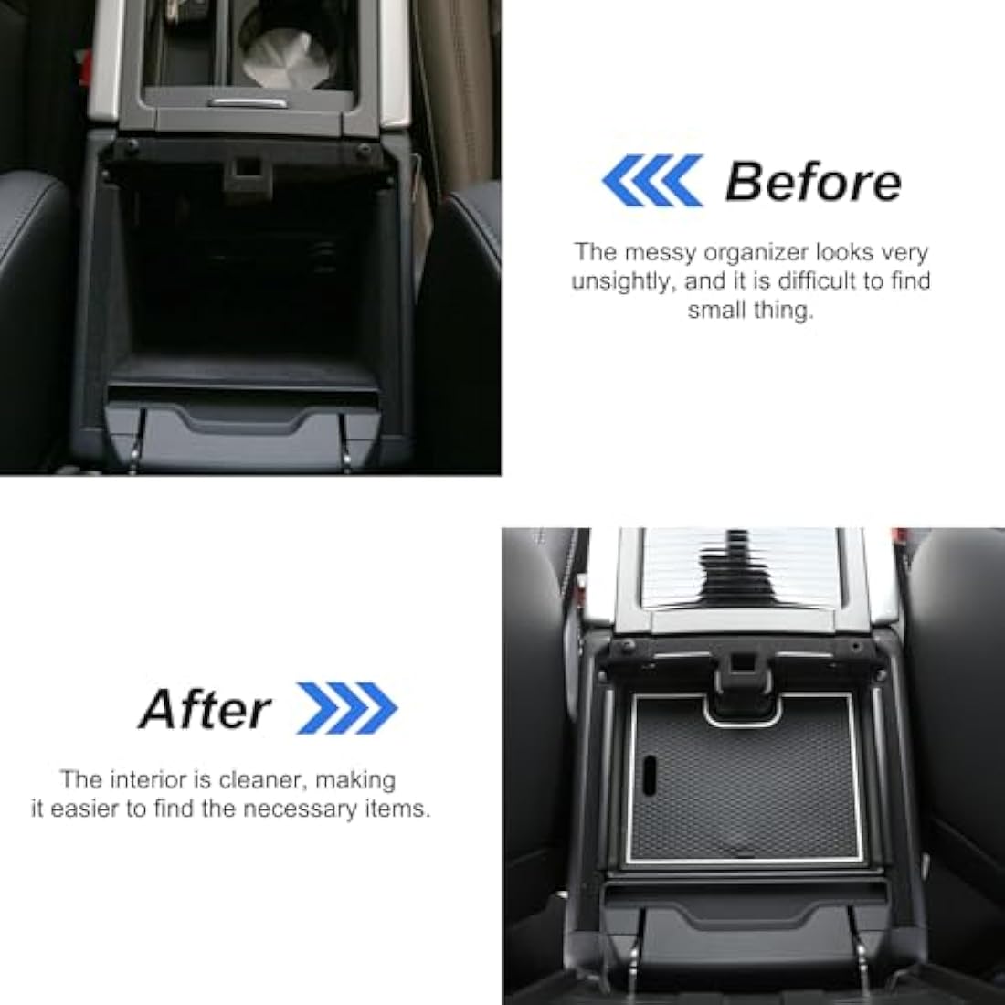 Center Console Organizer Tray for Range Rover Evoque 2012-2018