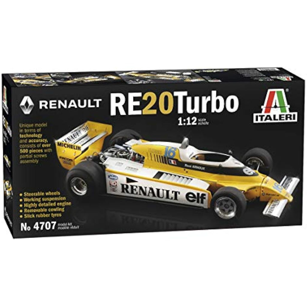 Italeri Renault Model Kit – Unvarnished Plastic Scale Assembly Kit