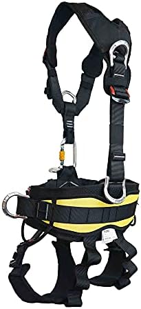 Full Body Climbing Harness – Adjustable Safety Belt for Rappelling