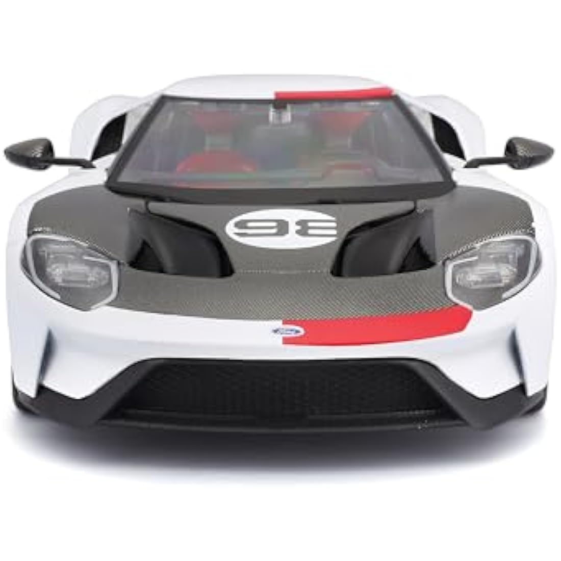 Maisto 1:18 Ford GT 2021 Heritage Edition Diecast Model Car – White