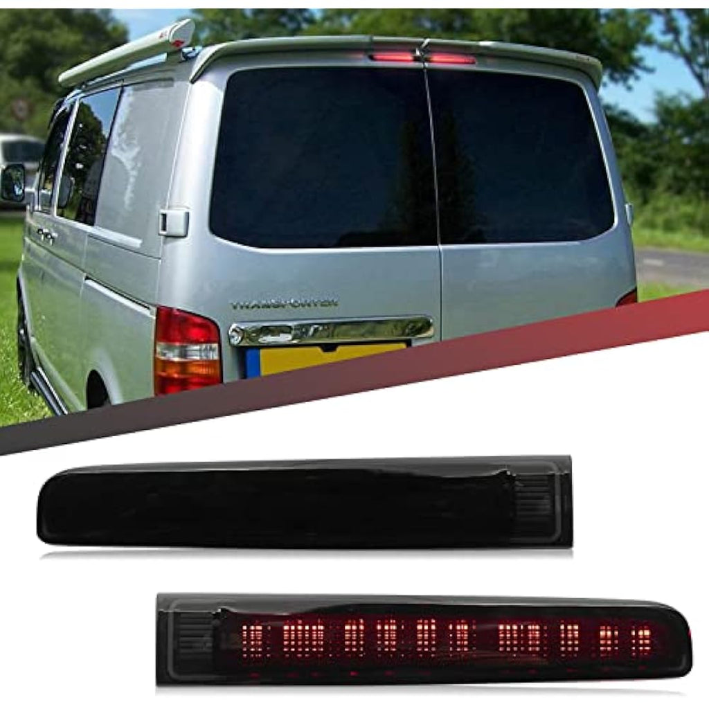 Jolof Store LED Third Brake Light for VW T5 T6 Transporter – Smoke Lens