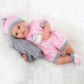 BiBi Doll 18" Realistic Baby Doll – Soft Vinyl Interactive Toy