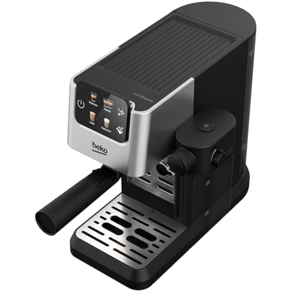 Beko CaffeExperto CEP5304X Espresso Machine | 15 Bar & Milk Jug - Silver