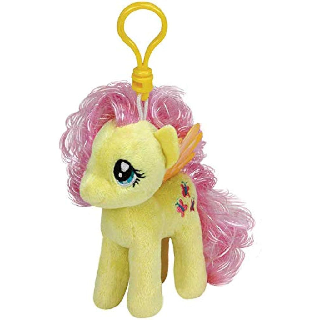 Ty My Little Pony Fluttershy Plush Keyring – 9cm Collectible Toy