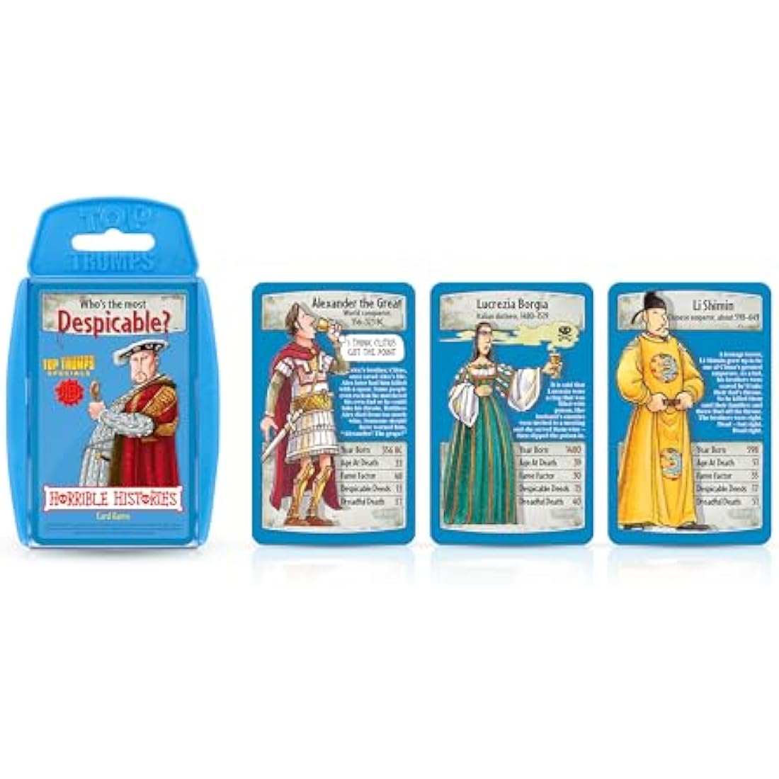 Top Trumps Horrible Histories Card Game – Educational History Toy