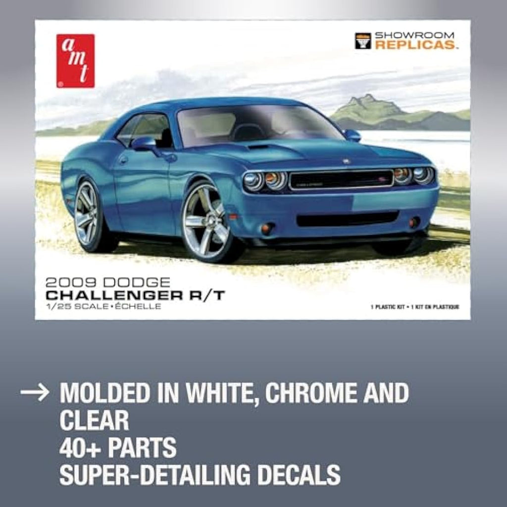 2009 Dodge Challenger R/T Plastic Model Kit – 1/25 Scale Car Hobby