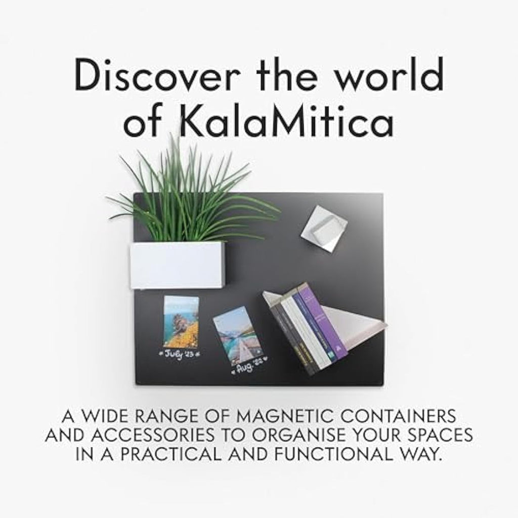 KalaMitica Magnetic Storage Cubes – Set of 3 Planter Pots for Walls