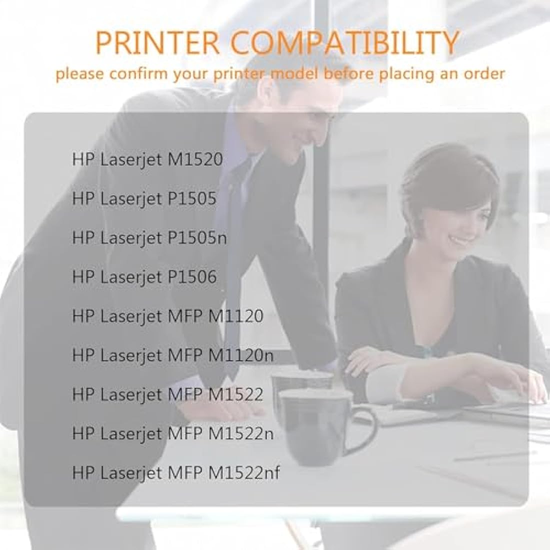 ZOOMTEC CB436A 36A Black Toner Cartridge for HP LaserJet P1505 (3-Pack)