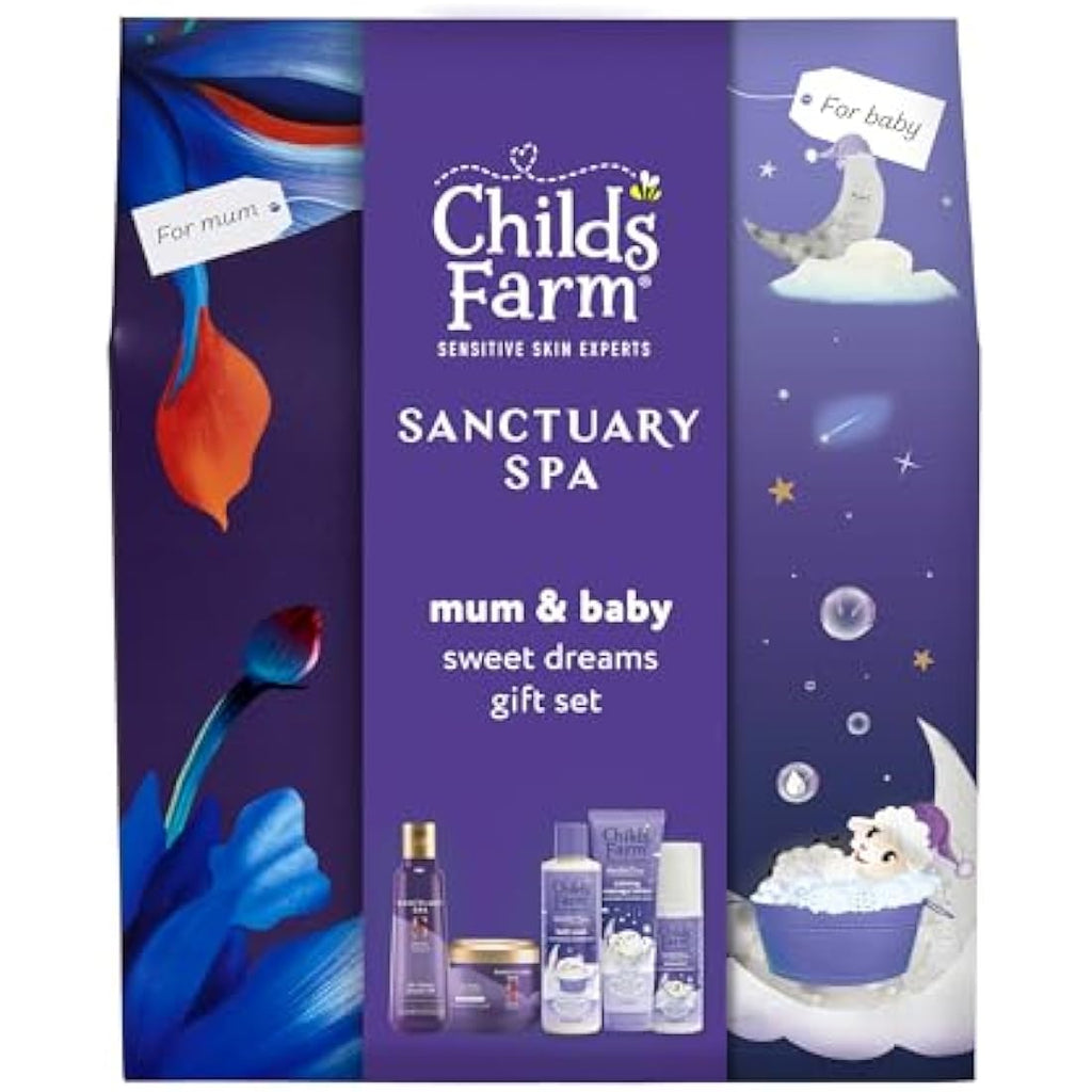 Childs Farm & Sanctuary Spa Mum and Baby Sleep Routine Gift Set