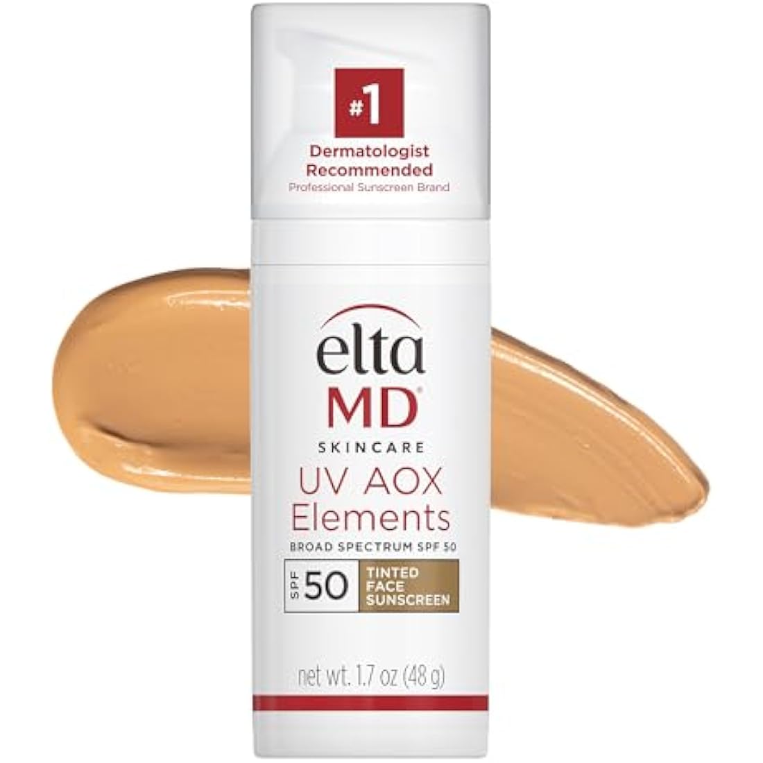 EltaMD UV Elements Tinted Physical Sunscreen SPF 44 with Hyaluronic Acid