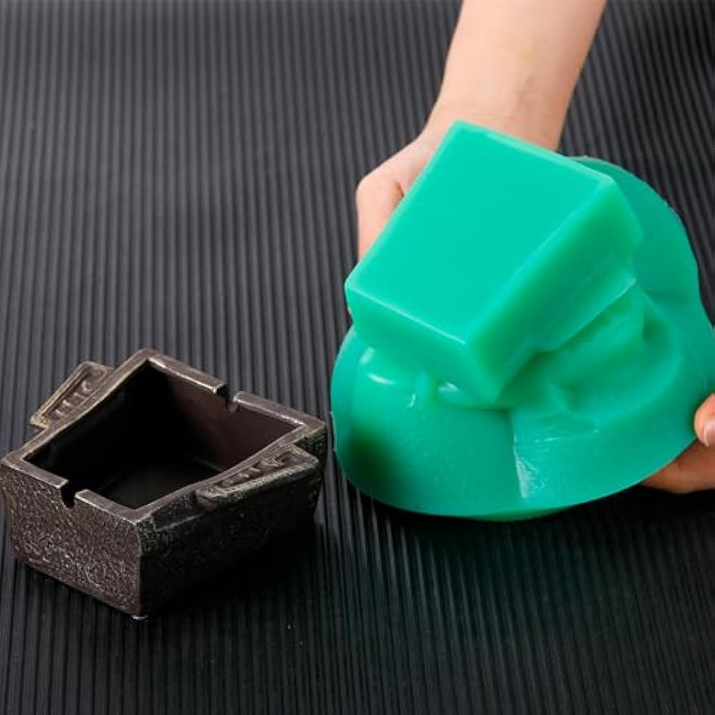 BBDINO Platinum Silicone Mould Making Kit – 600g Jade Green Liquid Rubber