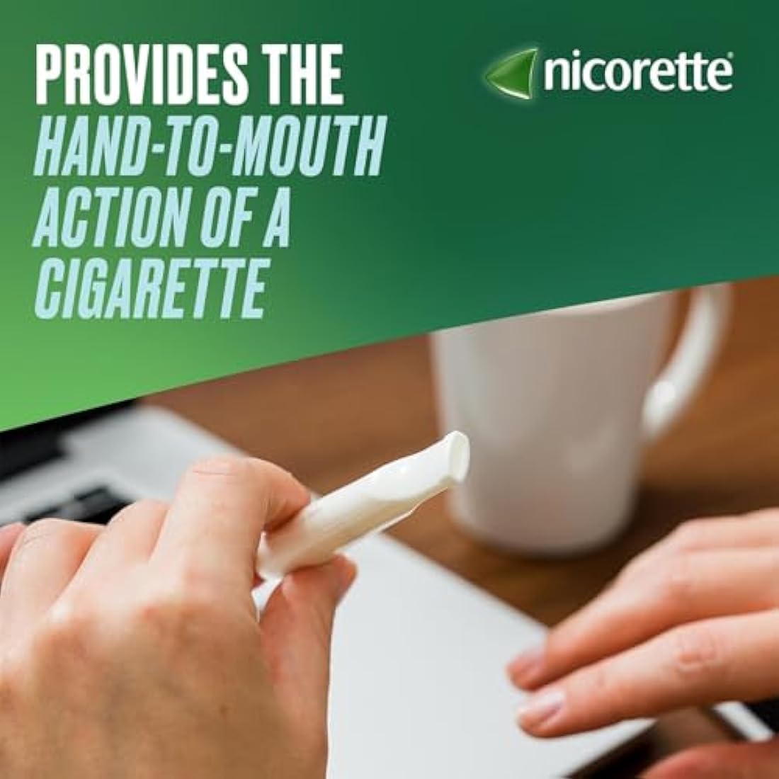 Nicorette 15mg Nicotine Inhaler – Quit Smoking Aid (36 Cartridges)