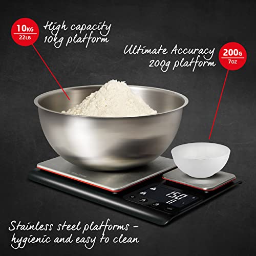 Heston Blumenthal by Salter Dual Platform Digital Kitchen Scale – 10kg