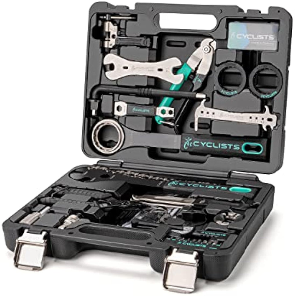 CYCLISTS 27-Piece Bicycle Repair Kit – Portable Bike Tool Set with Case