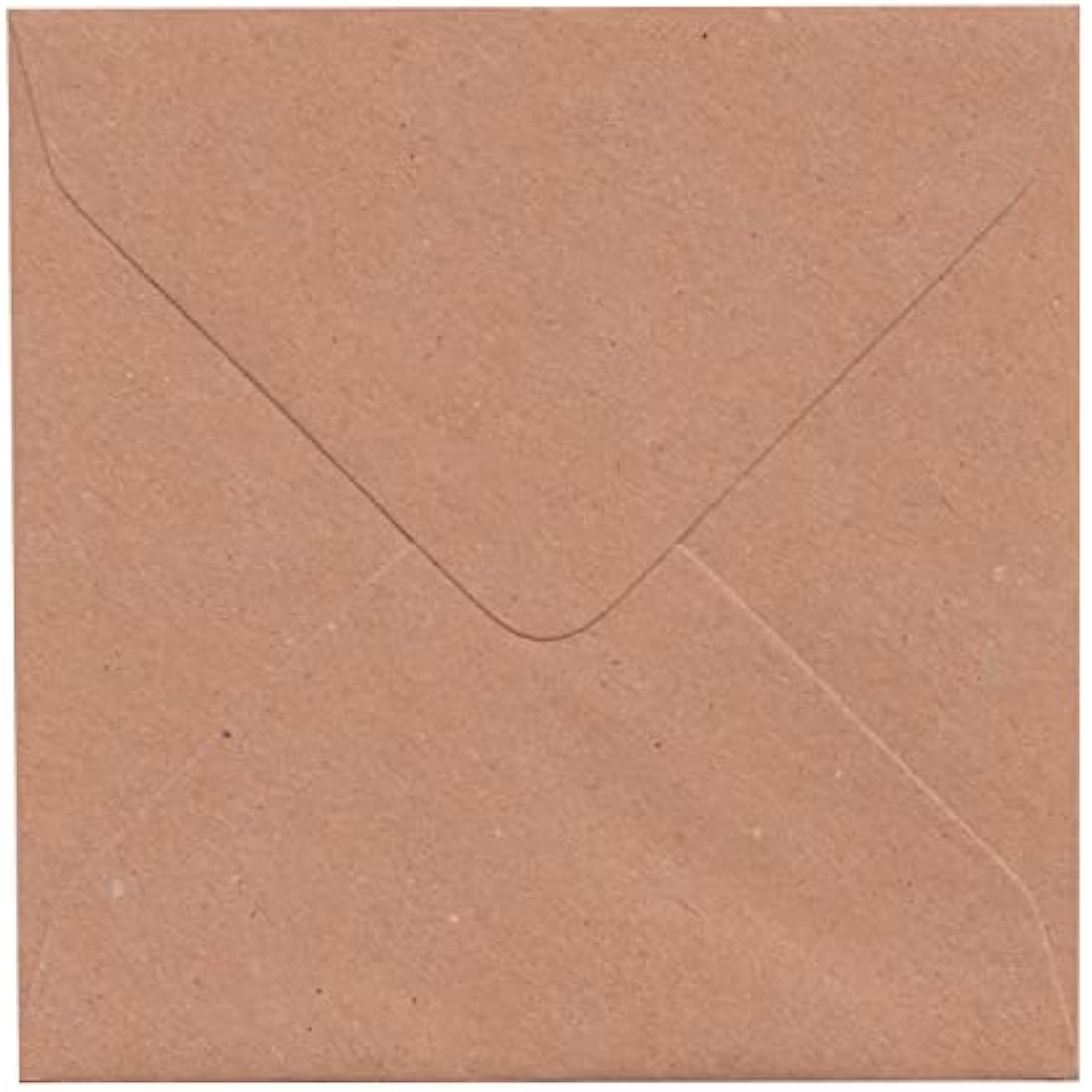 Craft UK 5x5 Kraft Card and Envelope Pack of 50 - Brown Cardstock