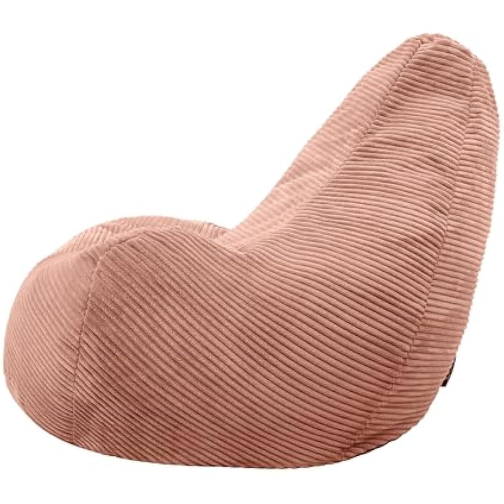 Icon Dalton Corduroy Recliner Bean Bag Chair - Dusk Pink - Large