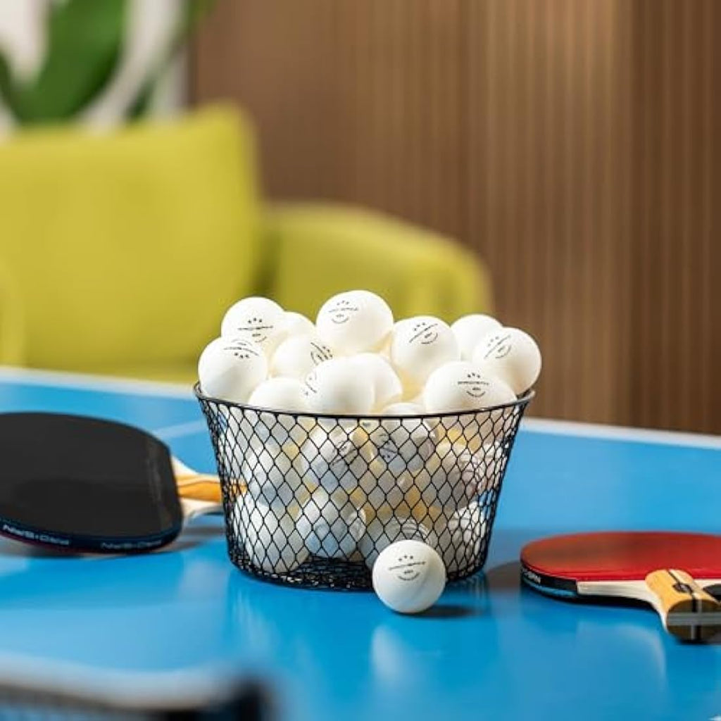 PRO SPIN 3-Star Table Tennis Balls – White 40+ ABS Training Balls