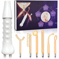 iklestar High Frequency Facial Machine Kit | 6 Tubes for Skin & Hair Growth