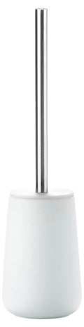 Zone Denmark Nova Toilet Brush with Ceramic Holder - White Soft-Touch