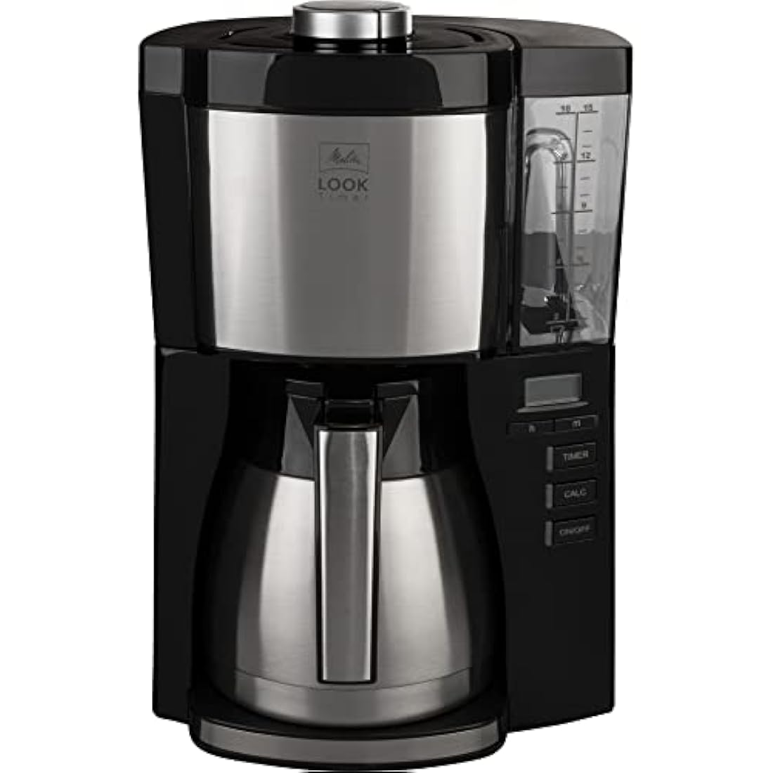 Melitta Look V Timer Filter Coffee Machine | Thermal Jug | Black
