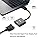 Benfei DisplayPort to VGA Adapter 10-Pack – 1080p Gold-Plated DP Male to Female