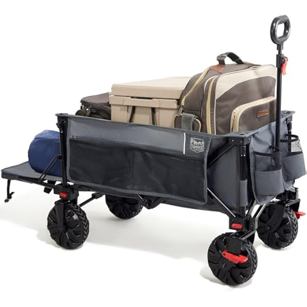 Timber Ridge 300L Folding Festival Trolley | 135kg Heavy Duty Wagon