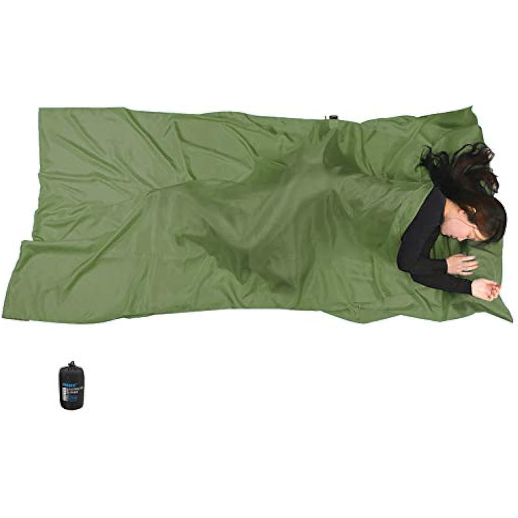 BROWINT Mulberry Silk Sleeping Bag Liner | Extra Wide Travel Sheet
