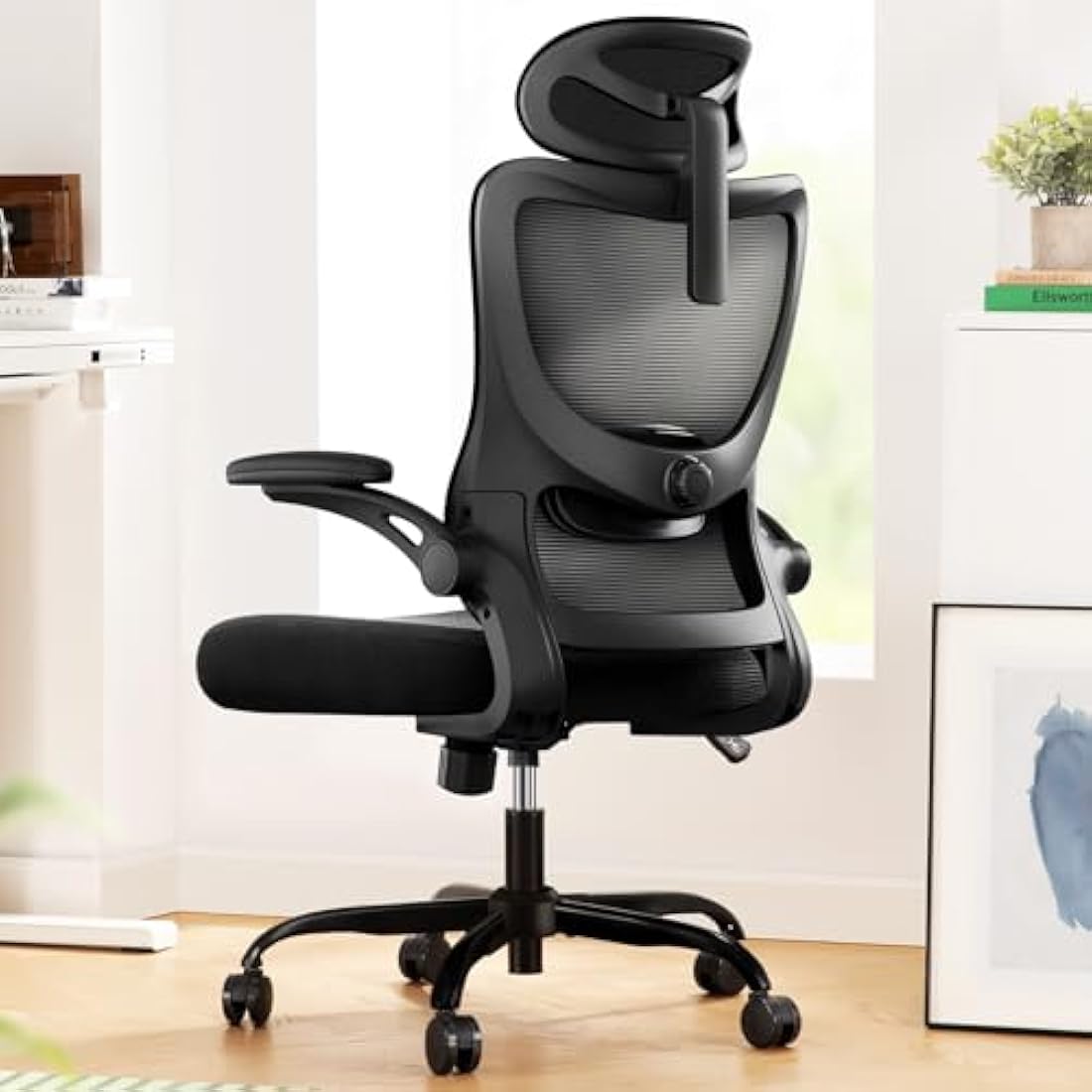 Marsail Ergonomic Office Chair – Mesh Desk Chair with 3D Armrests