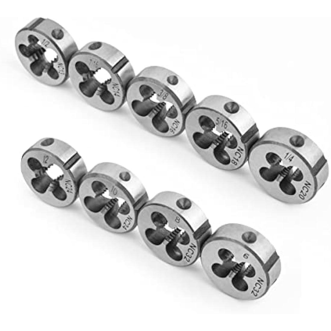 Gunpla 24-Piece SAE Taps and Dies Set | Tungsten Alloy Steel Tool Kit